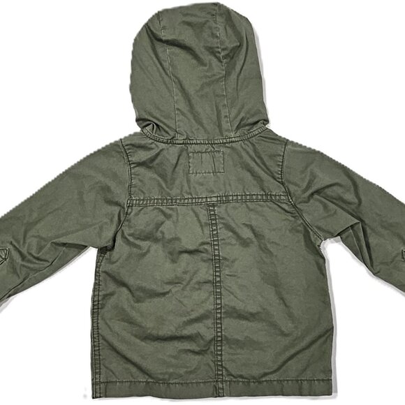 Carter’s Green Utility Hooded Jacket | 24 Months - Picture 6 of 8